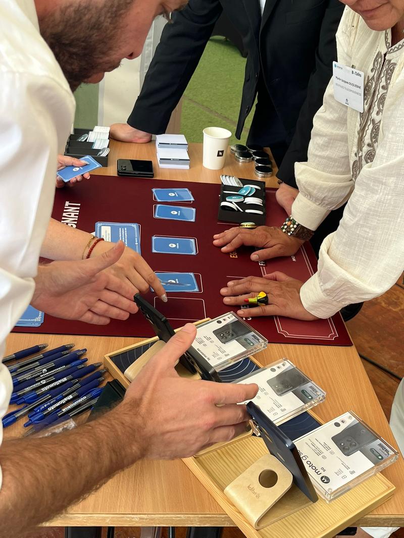 Team building hybride serious game Novonesis