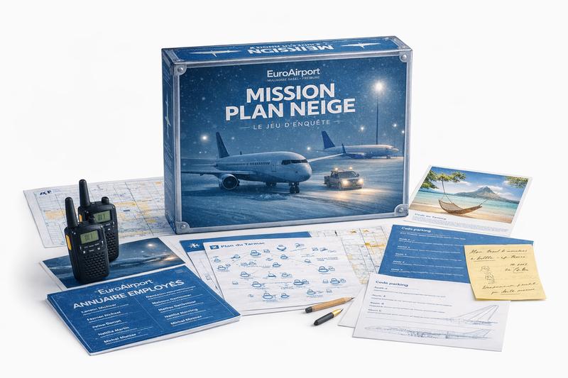 Serious game management EuroAirport - formation gestion de crise