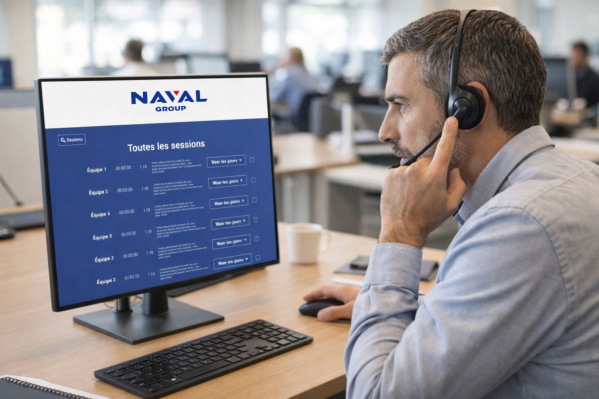 Sensibilisation cybersécurité Naval Group par serious game digital